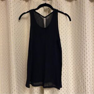Cynthia Ashby mesh tank top